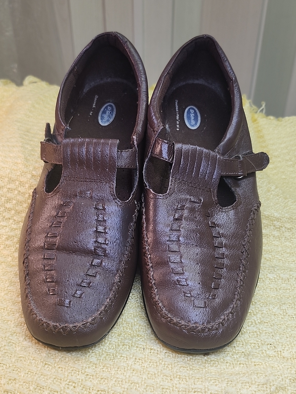 Dr. Scholl's Women's Brown Mary Jane Comfort Shoes size 11 W